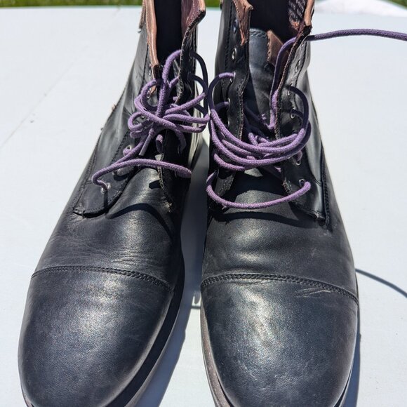 Men's Ted Baker leather boots Size UK 10 - Picture 1 of 3